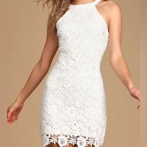 Lulu’s Bridal Shower Dress Floral Patterned Design Size S.